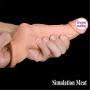 Membrum Sleeve Case Cover Overstriking Ipsism Intrest Stick Wand Fun Rod for Couples Flesh 8 inch