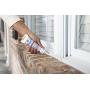 GE GE500 Silicone 2+ Window & Door Sealant Caulk Squeeze Tube, 2.8oz, Clear