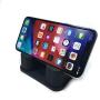 PhoneProp Soft Flexible Universal Fit Smartphone Stand FDA Grade Non-Slip Silicone - Black