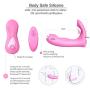 Hands Free Silicone Pleasure Toy Clitóriàl Stimulàtor Mini Stress Relief Clitoriàl Toy Women Couple Large Beat Wànds for Woman VibràntorRechàrgeable-Vibràtion-Waterproof-Neck