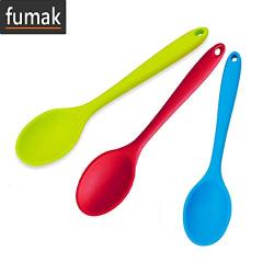 Mixing spoon - Kitchen Silicone Spoon 27cm Large Long Handle Cooking Baking Mixing Spoon Ladle Food Grade Silicone Cooking Utensils Kitchenware