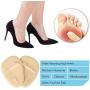 3 Pairs Suitable for Womens Shoes Bone Pads, Foot Pads, Ball Insoles, Front Insoles with High Heels and Comfortable. The Non-Slip, Reusable Foot Pad and Insole Can Relieve Pain Throughout The Day