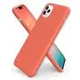 ORNARTO Liquid Silicone Case for iPhone 11 Pro, Slim Liquid Silicone Soft Gel Rubber Case Cover for Apple iPhone 11 Pro(2019) 5.8 inch-Living Coral