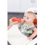 Boon Squirt Silicone Baby Food Dispensing Spoon, Orange