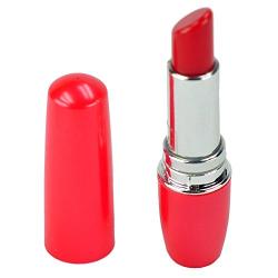 ShowJade Hot Lipstick Vibrator Silicone Adult Sex Massage Toy (Red)