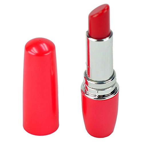 ShowJade Hot Lipstick Vibrator Silicone Adult Sex Massage Toy (Red)
