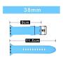 Pantheon Compatible Apple Watch Band 38mm 40mm Series 4 3 2 1 Silicone Sport Band Waterproof Compatible iWatch Bands for Men and Women