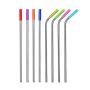 Kitchenware 8 Reusable Silicone Head Stainless Steel Pipettes + 2 Cleaning Brush Kits, Cashmere Bags, 2156mm Kitchen supplies