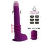 9&quot Thrusting Vibrant Toys for Women with 6 Speed Frequency Waterproof Rechargeable G-Spot Automatic Female Ladies Toy with Wireless Remote Control and Suction Cup