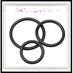 GC-US 3 Pieces of Silicone Long-Lasting Lock Ring - 3 cm / 4 cm / 5 cm