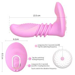 Wearable Butterfly Massaging Heating Toy - Multiple Frequency Vibration - Wireless Remote Control - Waterproof Medical Grade Silicone - USB Quick Charging - Portable Size Relaxed Toy Tshirt