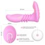Wearable Butterfly Massaging Heating Toy - Multiple Frequency Vibration - Wireless Remote Control - Waterproof Medical Grade Silicone - USB Quick Charging - Portable Size Relaxed Toy Tshirt
