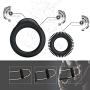 QYIYA 100% Safe Silicone Ring Toys for Sex for Men