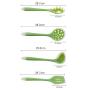 SKYyao Kitchen utensil set Silicone Kitchenware 8 Piece set non-stick pot kitchen supplies cooking shovel spoon baking tool silicone