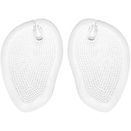 Healifty 2 Pairs Soft Silicone Gel Cushions Pad Toe Protectors for Sandal Flip Flop Gel Inserts Guards Insoles Shoes Grip Pads