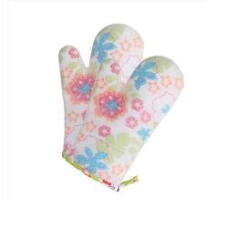 GuiXinWeiHeng shoutao Silicone Plus Cotton oven insulated gloves, high temperature resistant kitchen baking gloves, 10