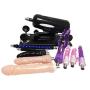 Sex Machine for Women, Automatic Love Machine with 7 Dildos Sex Toys,Speed Adjustable Retractable Pumping Gun (9 attachments)