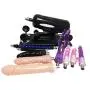 Sex Machine for Women, Automatic Love Machine with 7 Dildos Sex Toys,Speed Adjustable Retractable Pumping Gun (9 attachments)