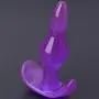 ABBY Beginner Bead Plug Silicone Trainer Stimulator Toy for Couple Female Relax (Purple)