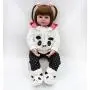 Binxing Toys Reborn Baby Dolls Cute Newborn Boy and Girl Silicone Weighted Body Realistic Reborn Dolls18 Inch Beautiful Outfits Set Great Birthday Gifts for School Children (080101)