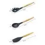 Bonwete wooden handle silicone kitchenware flexible heat-resistant silicone scraper