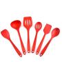 SKYyao Kitchen utensil set Silicone Kitchenware 6-piece set non-stick pot kitchen tool shovel scraping spoon cooking kitchenware set Silicone