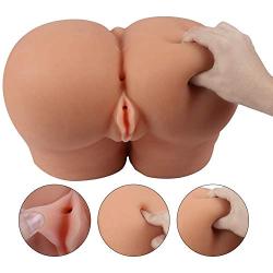 LuYi-Ww Realistic G-Cup Breasts Masturbators Love Doll for Men, Real Pussy Masturbator with Lifelike Huge Breast Vagina and Anal, Masturbating Man Silicone Erotic Sex Toys