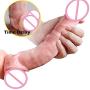Silicone Realistic Extender Sleeve Extension Girth Enhancer Enlarger Toy for Men-12