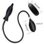 Body-Safe Medical Grade Waterproof Vii-bratiion Silicone Expand Inflatable a?us Plúg Sxx Toy for Male Female and Beginners