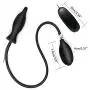 Body-Safe Medical Grade Waterproof Vii-bratiion Silicone Expand Inflatable a?us Plúg Sxx Toy for Male Female and Beginners