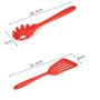SKYyao Kitchen utensil set Silicone cookware set non-stick cooking shovel spoon 12-piece set silicone kitchenware nylon + silicone