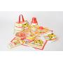 SSH4C Canteen silicon straw hopper Shimajiro 400ml