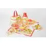 SSH4C Canteen silicon straw hopper Shimajiro 400ml