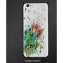 Case for Apple iPhone 6 and iPhone 6s,Shock-Absorption Bumper Cover,Anti-Scratch Back,Watercolor,Floral Jungle Foliage Summer Design Dragonfly Herbs Fresh Leafage,Multicolor