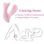G Spot Mermaid Vibrator, Electric Handheld Sex Toy for Female Adult with Bluetooth Remote Control by Phone, Food Grade Silicone with IP66 Waterproof [Pink]