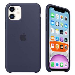 Maycase Compatible for iPhone 11 Case, Liquid Silicone Case Compatible with iPhone 11 (2019) 6.1 inch (Midnight Blue)