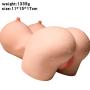 WLPLODS Mens 3D Realistic Silicone Doll Freely Styling Toys Easy to Clean WLPLODS