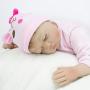CHAREX Reborn Sleeping Baby Doll Soft Vinyl Lifelike Realistic 22 inch Weighted Newborn Dolls Gift Set