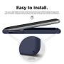 elago iPhone 11 Slim Fit Strap Case 6.1" |Jean Indigo| - Slim, Light, Simple Design, Matte Coating, Anti-Slip, Raised Lip, Attachable Strap and Button, Fit Tested [Made in Korea]