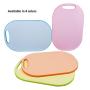 Kylermade 5 In 1 Multi-Layer Anti-Bacterial Non-Slip Cutting Board, Innovative 5 layered construction, 5 Kitchen Chopping Boards for Price of 1, BPA Free, Dishwasher Safe, Juice Grooves, Color Pink