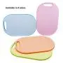 Kylermade 5 In 1 Multi-Layer Anti-Bacterial Non-Slip Cutting Board, Innovative 5 layered construction, 5 Kitchen Chopping Boards for Price of 1, BPA Free, Dishwasher Safe, Juice Grooves, Color Pink