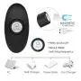 HEIYAO 9 Frequency Silicone Massage G-S Stīmulation USB Rechargeable for Women Men Adult Toys Black