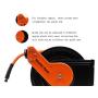 Giraffe Retractable Air-Hose-Reel with 3/8 in. x 50 Ft Hybrid Air Hose,Auto Rewind Pneumatic Hose Reel,300PSI Heavy Duty Steel-Reel