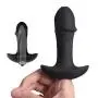 Winzfred 7 Speeds Silicone Vibbbrating An?l Plug Víbrátórs Waterproof Six Toys for Men Women Couples