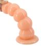 Fully Silicone Waterproof Anall Beads Pleasing Toys XL Dilatador Anaels Plug for Men Women Massaging Wand (Color : Purple)