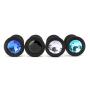 Zripool New 7 * 2.8cm Black Small ?e-xy Silicone Rhinestone Jewelry Butt Amal Plùg ?e-x Toy