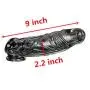 Privacy Packaging. Silicone penile Condom Expander expands BWBJJ Male Chastity Toys Lengthen Cock Sleeves Dick Socks Reusable Condoms - 9-Inch