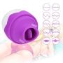 BBLM-FZ Adullt Toys for Female Silicone Sucker Six Rechargeable Six Cl-itoral Sucker Si