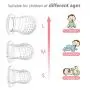 ORIY Baby Fruit Feeder Pacifier，Fresh Food Feeder, Infant Teething Toy，Silicone Pouches for Toddlers & Kids,Pink