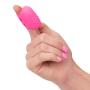 CalExotics Shane’s World Finger Tingler - Vibrating Silicone Sex Toy Vibrator for Couples ? Vibe Finger Tickler - Pink